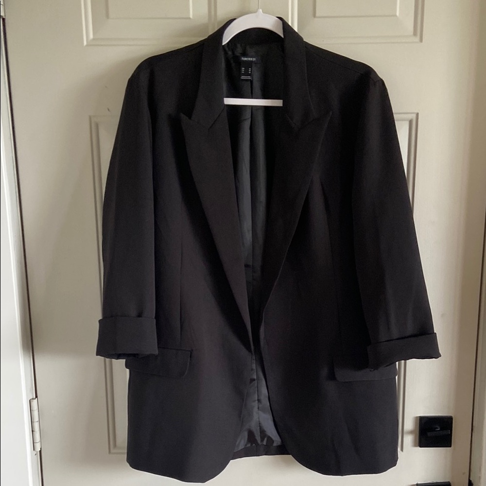 Forever 21 Black Blazer